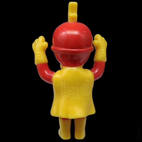 2001 MANUFACTURED FOR BURGER KING THE SIMPSONS "MILHOUSE RADIOACTIVE MAN" FIGURE - Picture 3 of 8